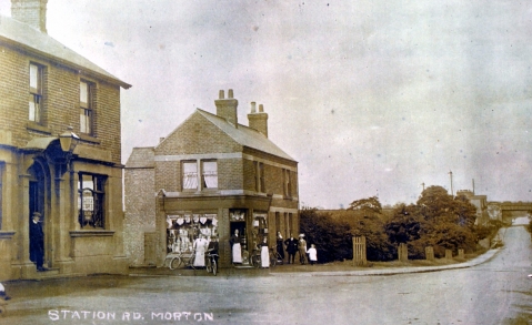 Corner Pin and Station Road - then